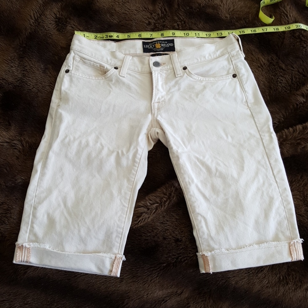 Lucky Brand Zoe Skinny Bermuda Sz 2/26